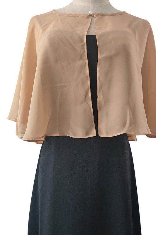 Chiffon Shawl with CJ0112 - COCOMELODY