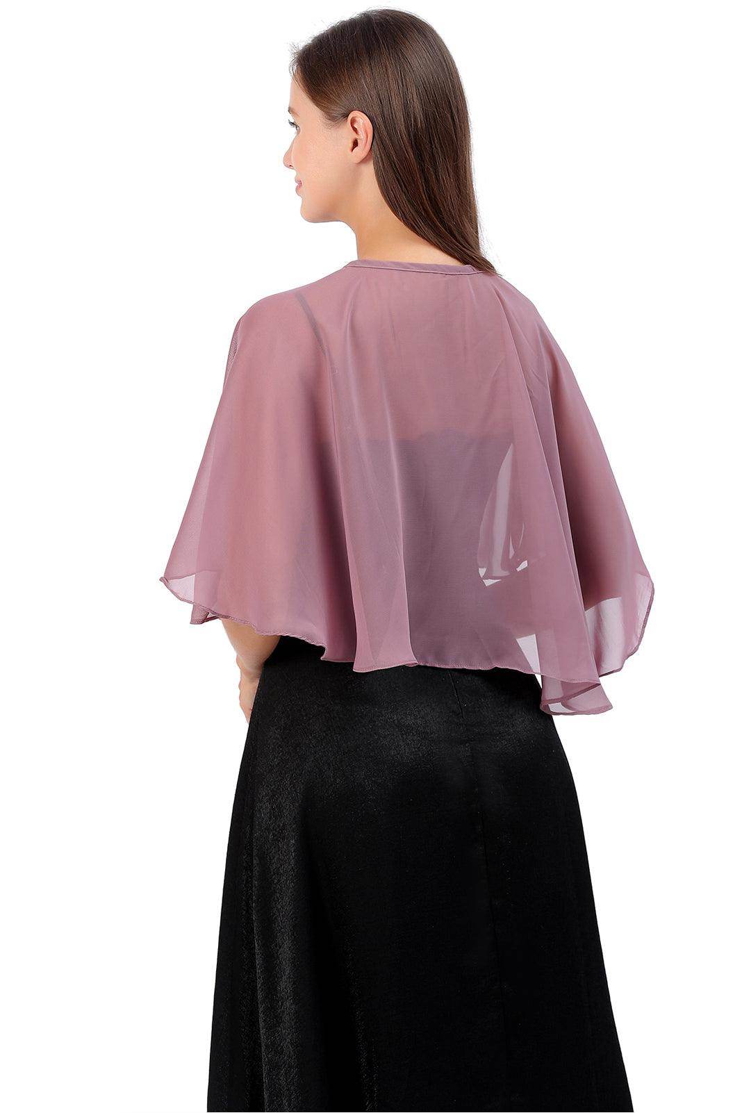 Chiffon Shawl with CJ0112 - COCOMELODY