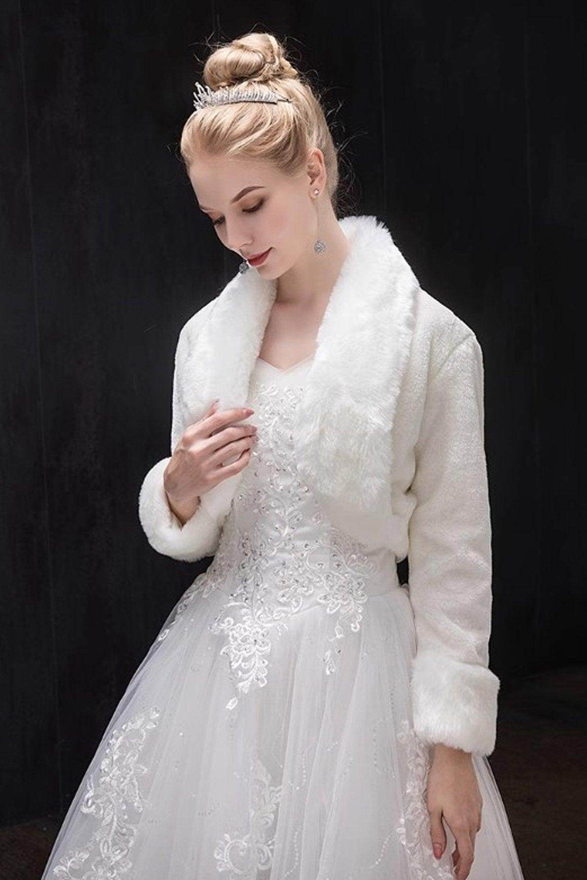 Faux Fur Shawl with CJ0131 - COCOMELODY