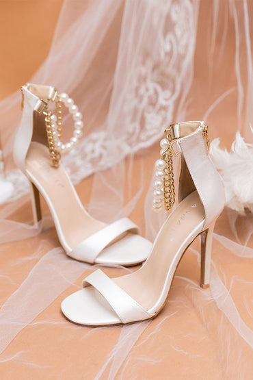 Stiletto Heel 11cm Satin Heels Bridal Shoes CK0116