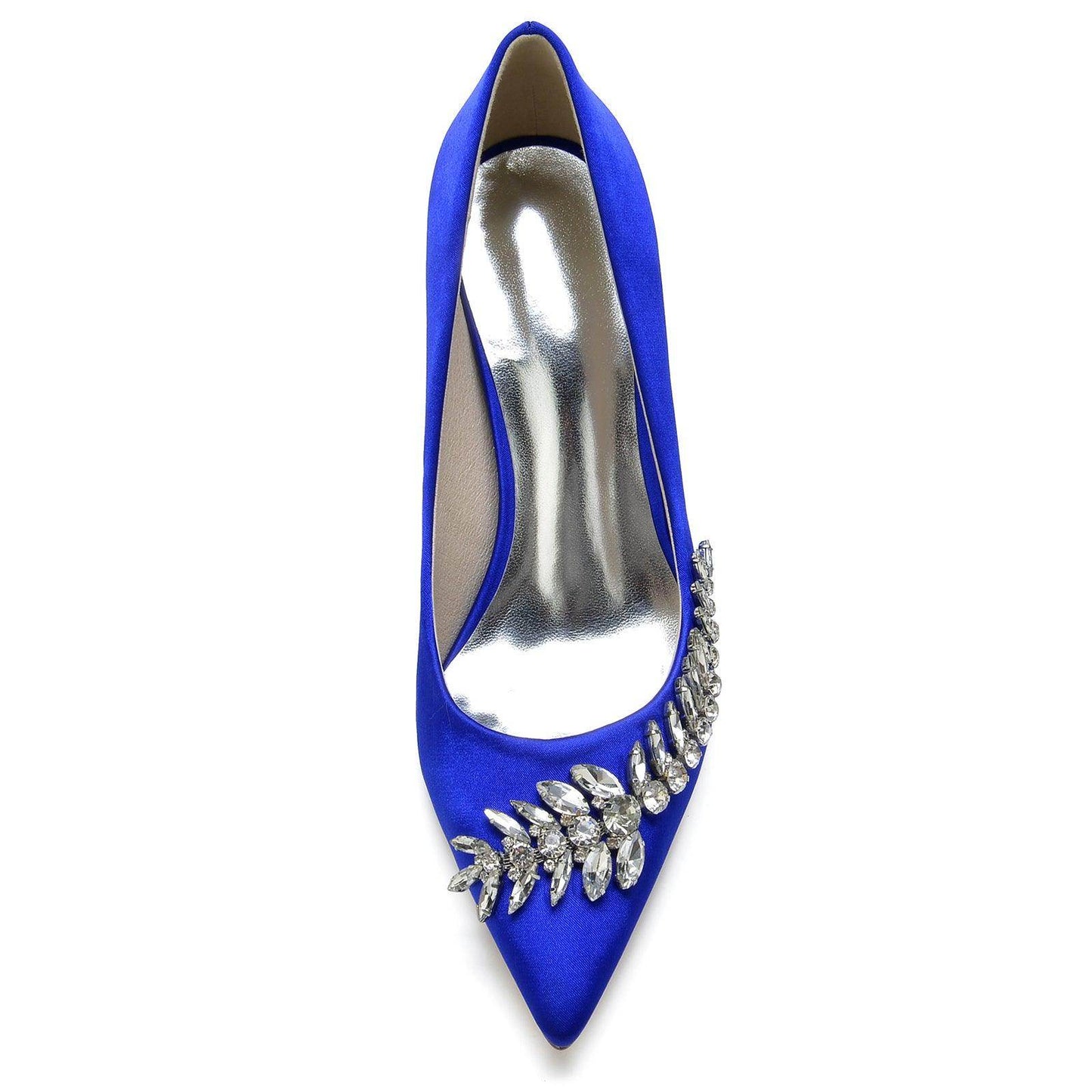 Stiletto Heel 8.5cm Silk-Like Shoes CK0149 - COCOMELODY