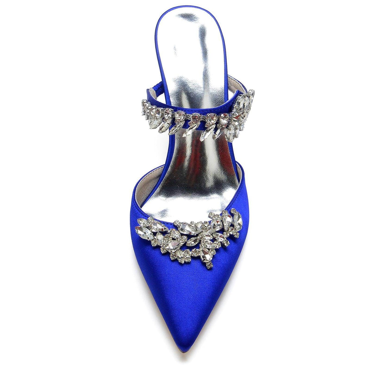 Stiletto Heel 8.5cm Silk-Like Shoes CK0158 - COCOMELODY