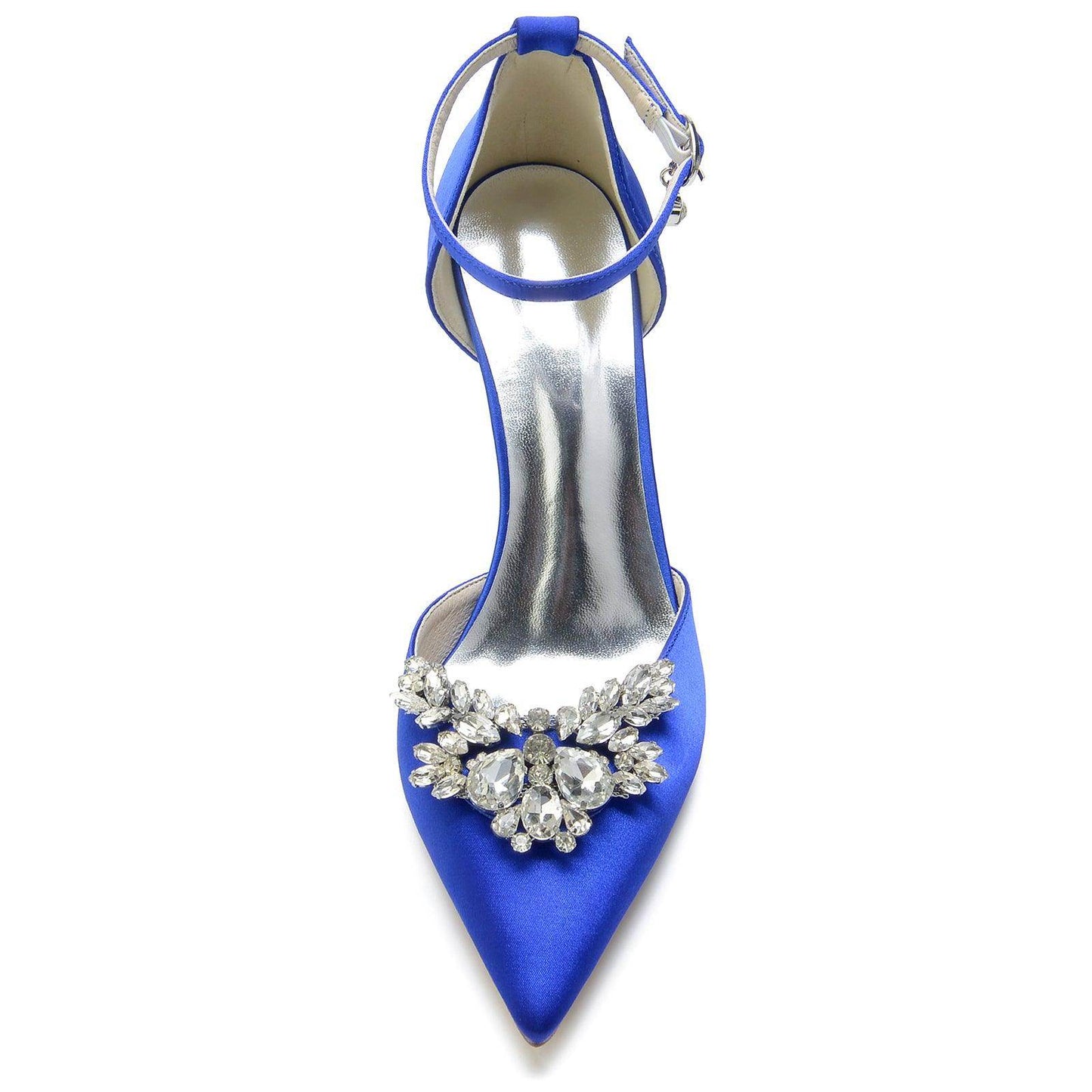 Stiletto Heel 8.5cm Silk-Like Shoes CK0164 - COCOMELODY
