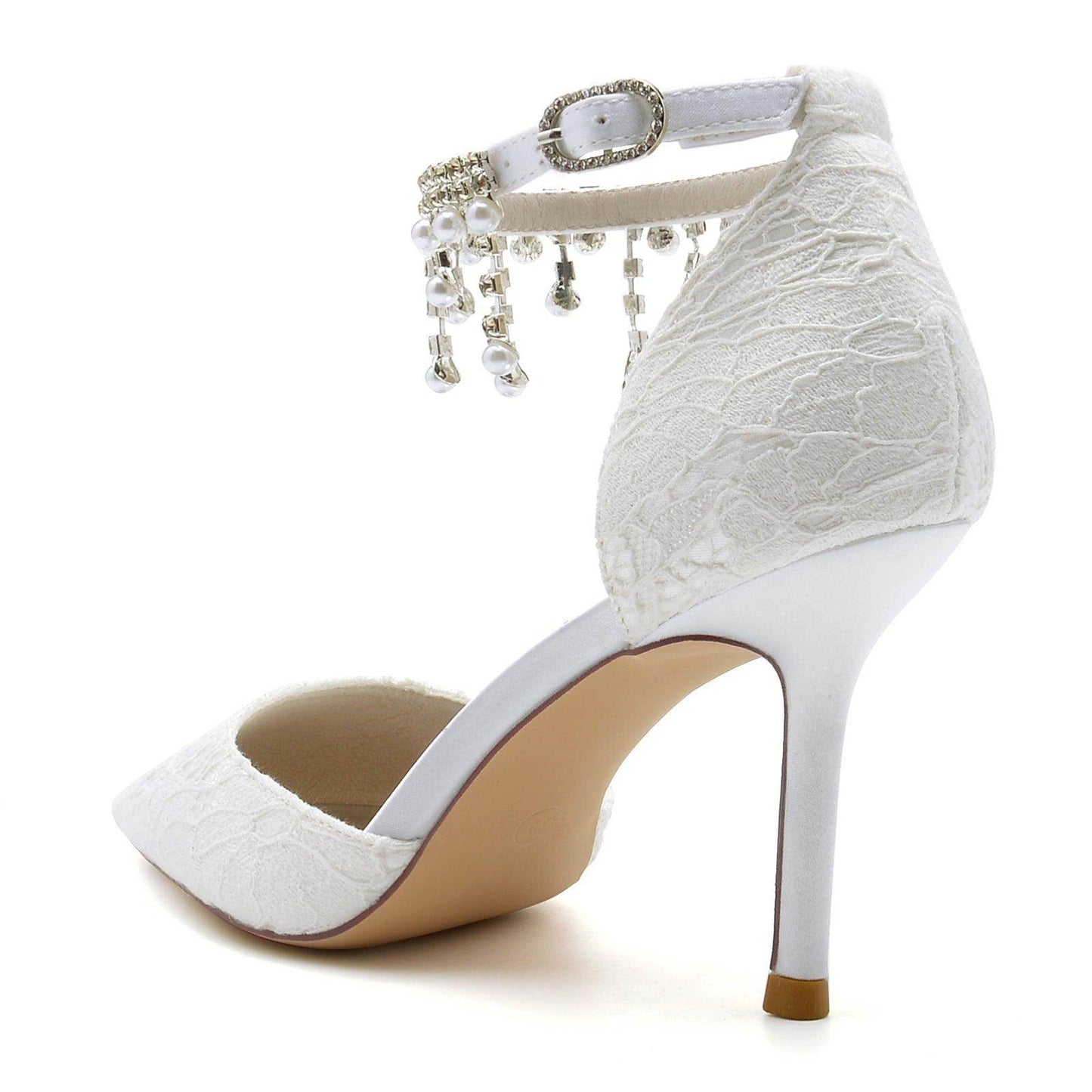Stiletto Heel 8.5cm Lace Shoes CK0175 - COCOMELODY
