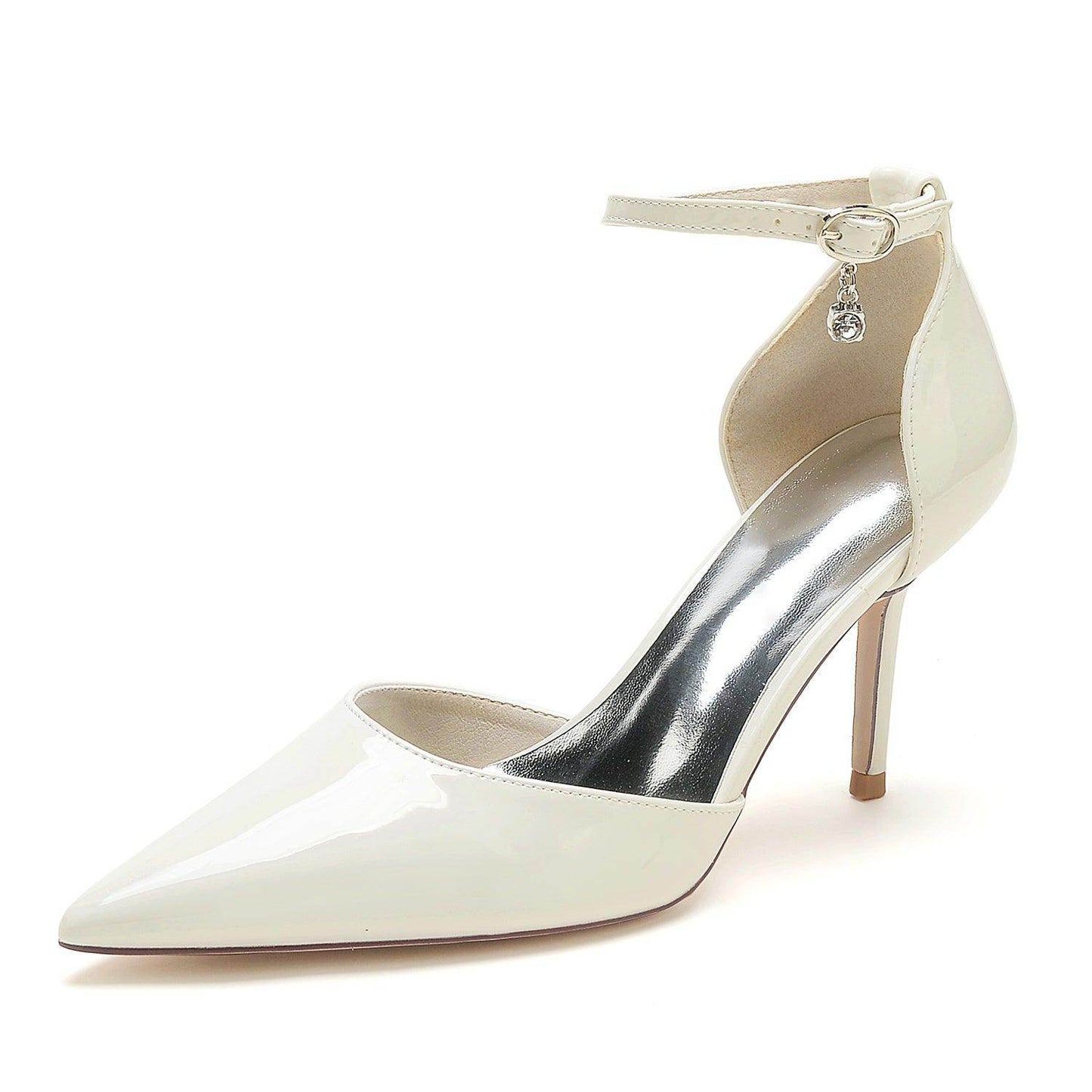 Stiletto Heel 8.5cm Patent Leather Shoes CK0180 - COCOMELODY