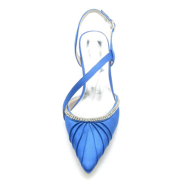 Stiletto Heel 6cm Silk-Like Shoes CK0205 - COCOMELODY