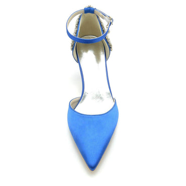 Stiletto Heel 6cm Silk-Like Shoes CK0209 - COCOMELODY