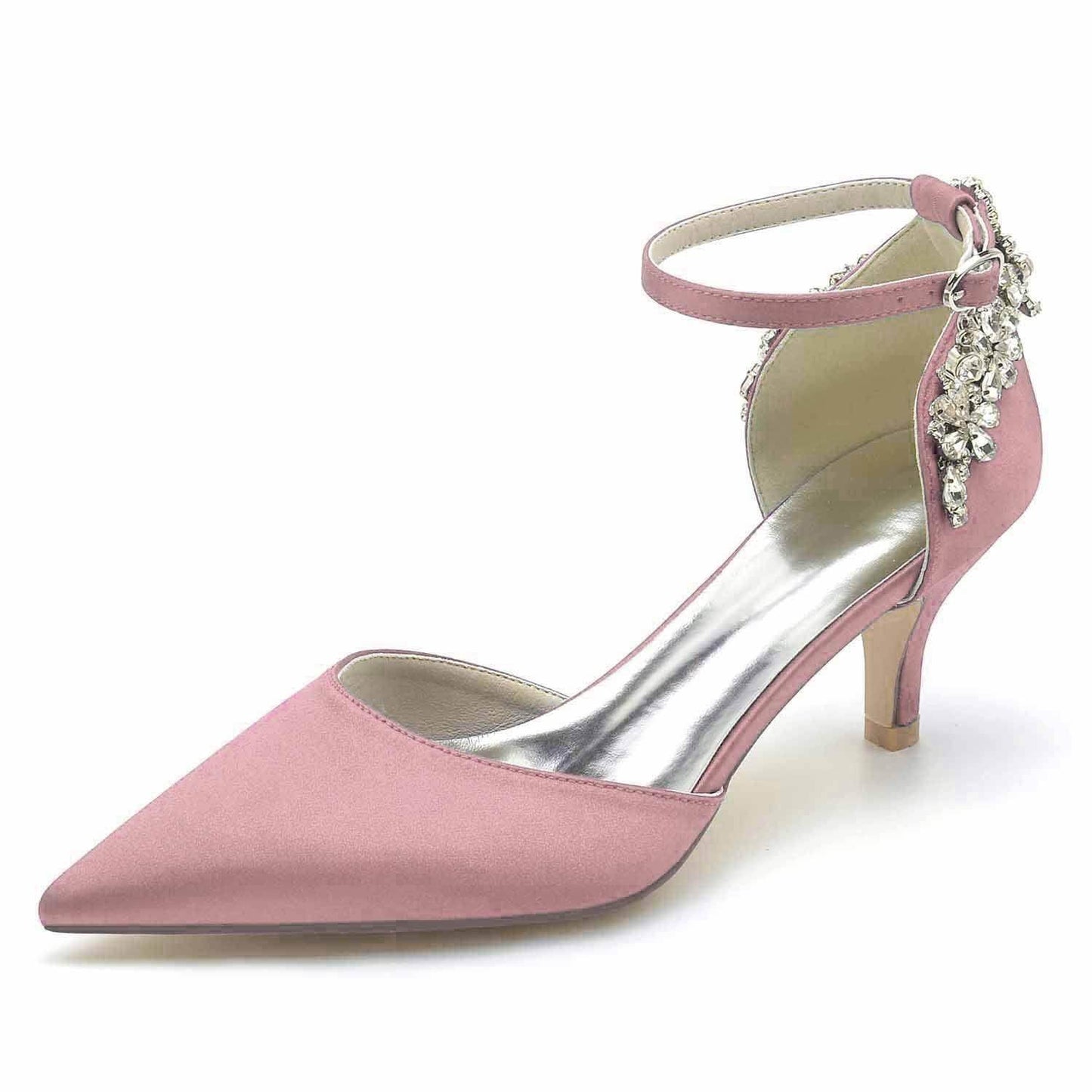 Stiletto Heel 6cm Silk-Like Shoes CK0209 - COCOMELODY