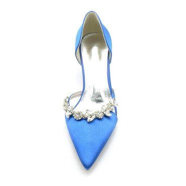 Stiletto Heel 6cm Silk-Like Shoes CK0210 - COCOMELODY