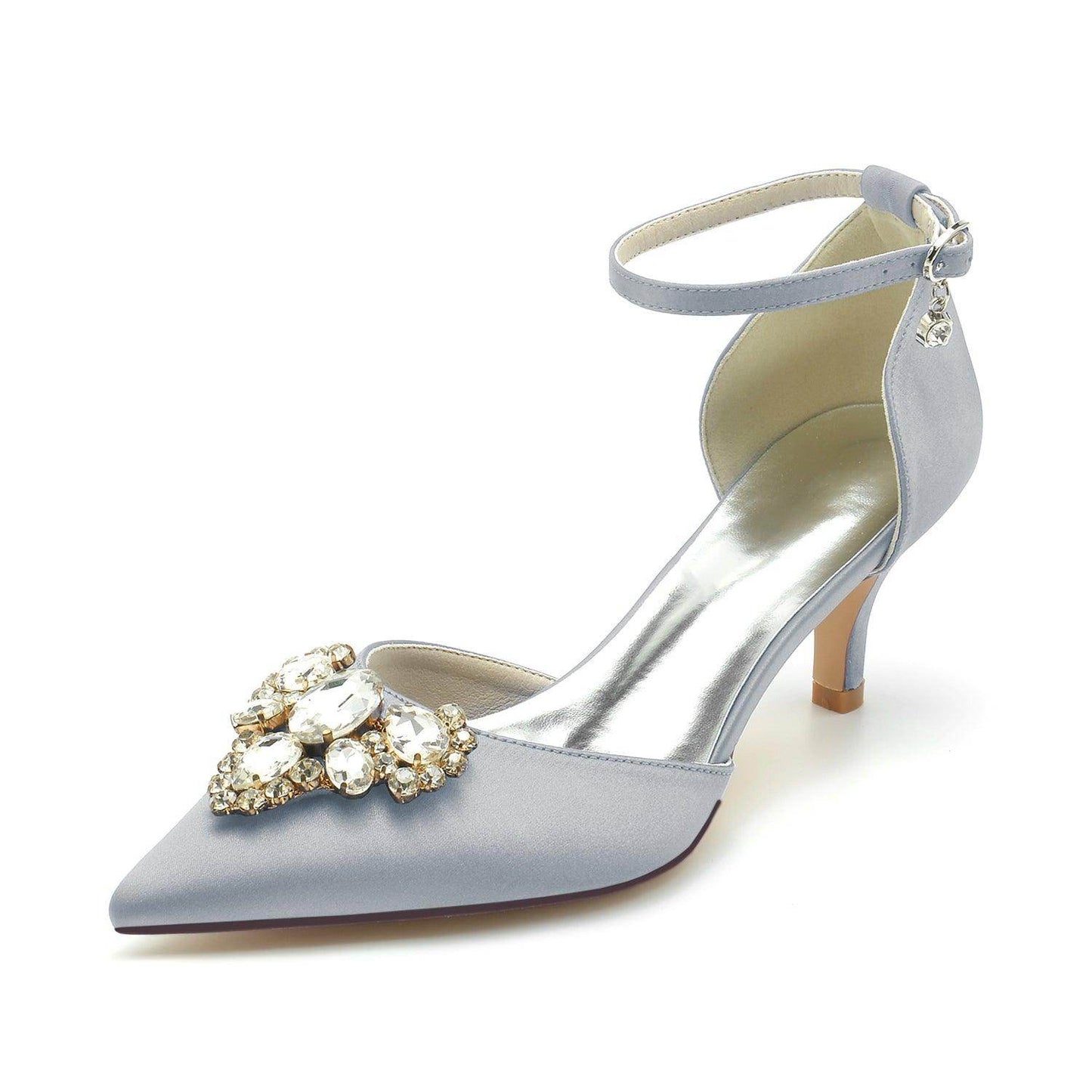Stiletto Heel 6cm Silk-Like Shoes CK0212 - COCOMELODY
