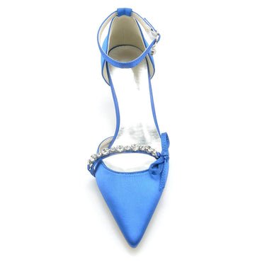 Stiletto Heel 6cm Silk-Like Shoes CK0213 - COCOMELODY