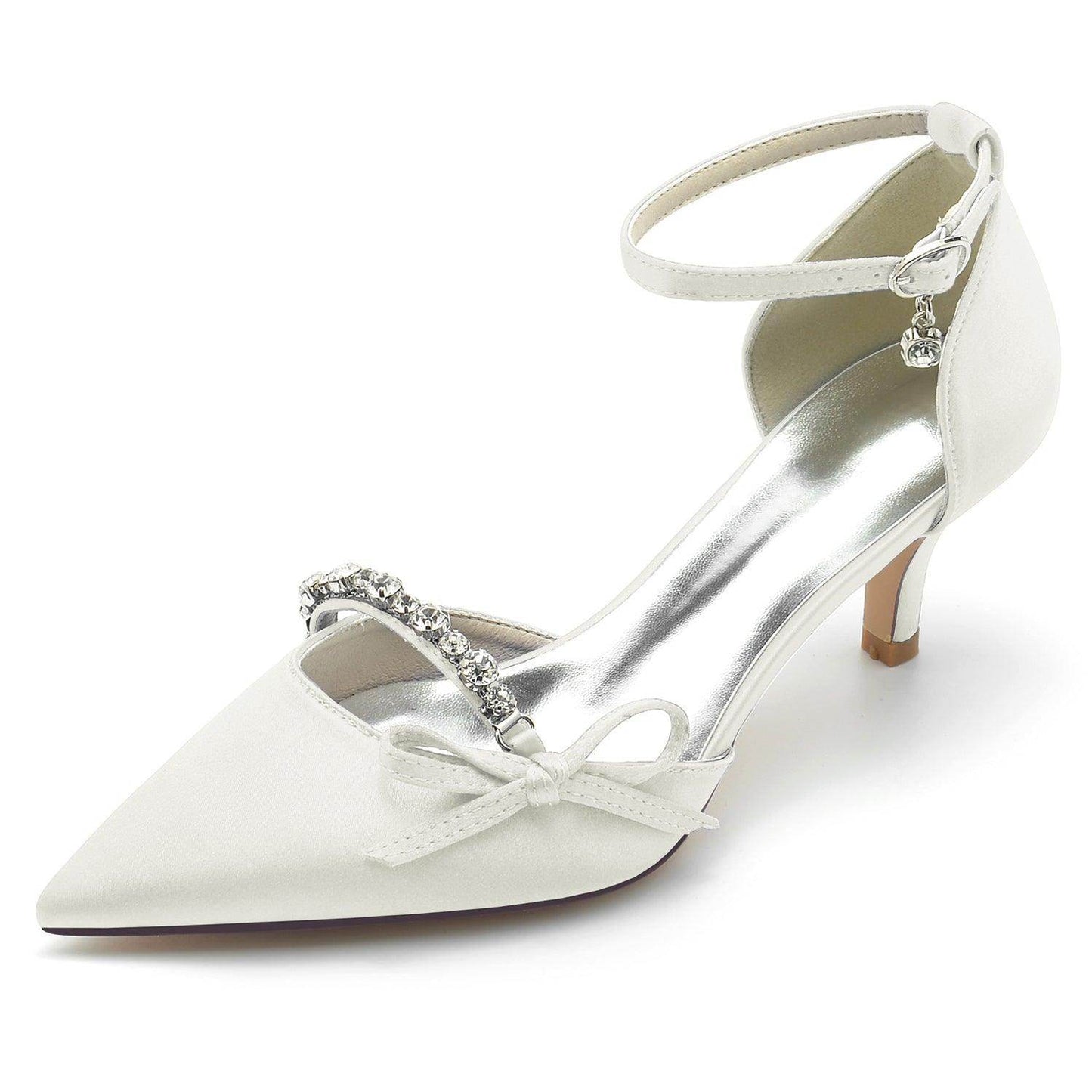 Stiletto Heel 6cm Silk-Like Shoes CK0213 - COCOMELODY