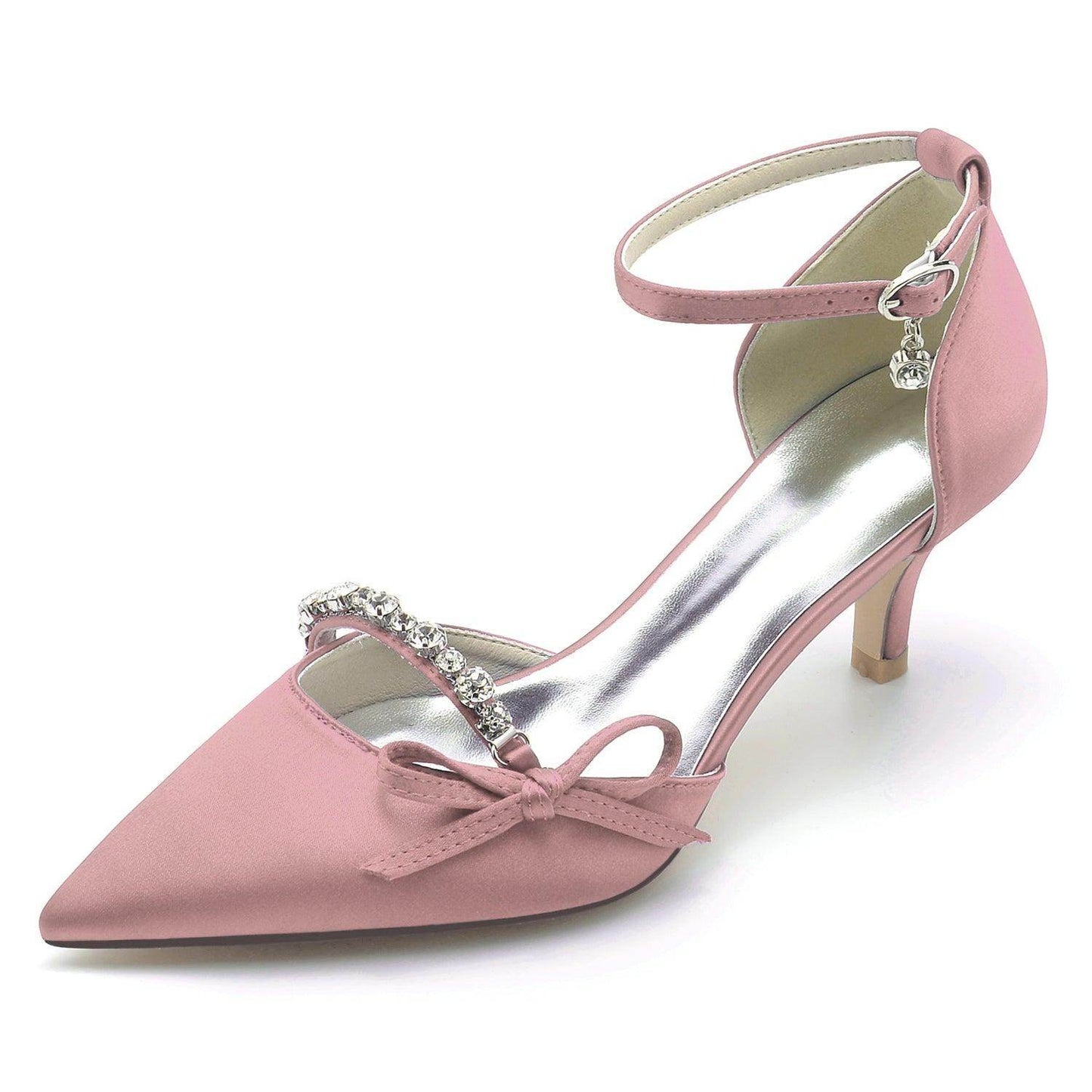 Stiletto Heel 6cm Silk-Like Shoes CK0213 - COCOMELODY