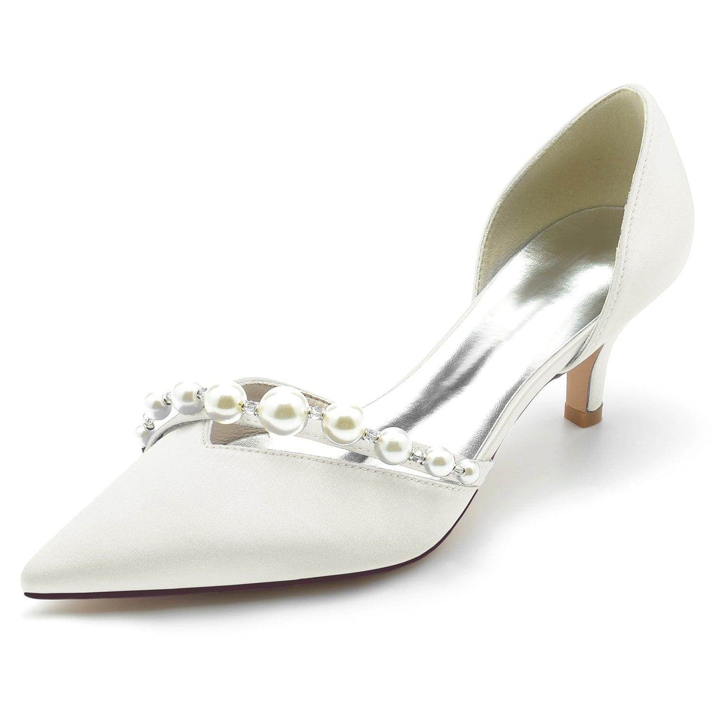 Stiletto Heel 6cm Silk-Like Shoes CK0214 - COCOMELODY
