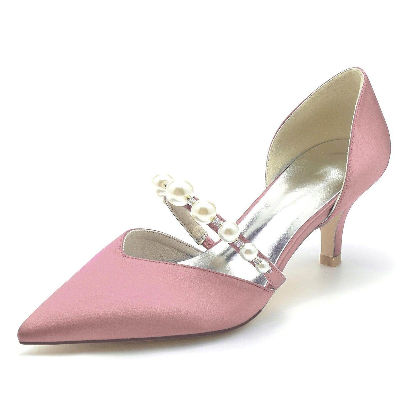 Stiletto Heel 6cm Silk-Like Shoes CK0215 - COCOMELODY