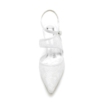 Stiletto Heel 6cm Lace Shoes CK0219 - COCOMELODY