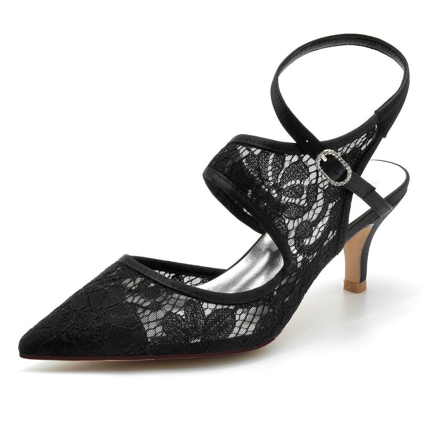 Stiletto Heel 6cm Lace Shoes CK0219 - COCOMELODY