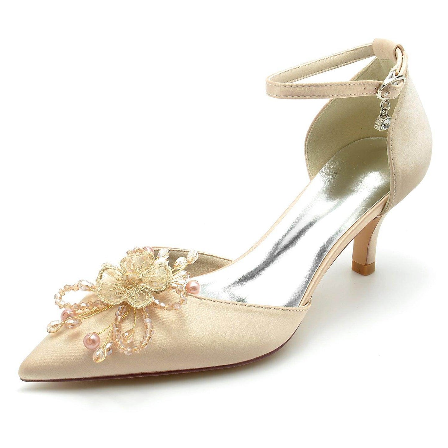 Stiletto Heel 6cm Silk-Like Shoes CK0230 - COCOMELODY