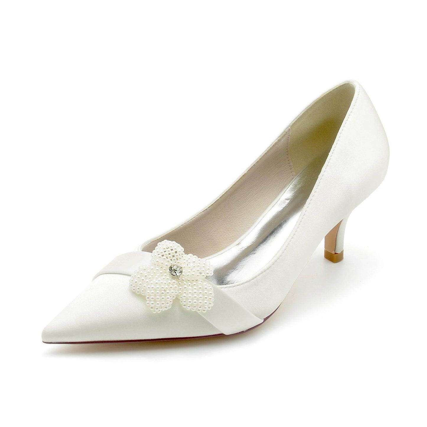 Stiletto Heel 6cm Silk-Like Shoes CK0232 - COCOMELODY