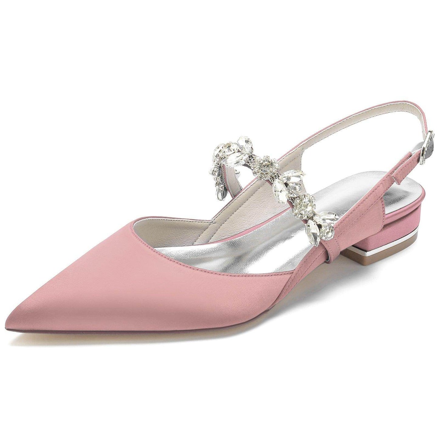 Flat Heel 2.5cm Glitter Shoes CK0237 - COCOMELODY