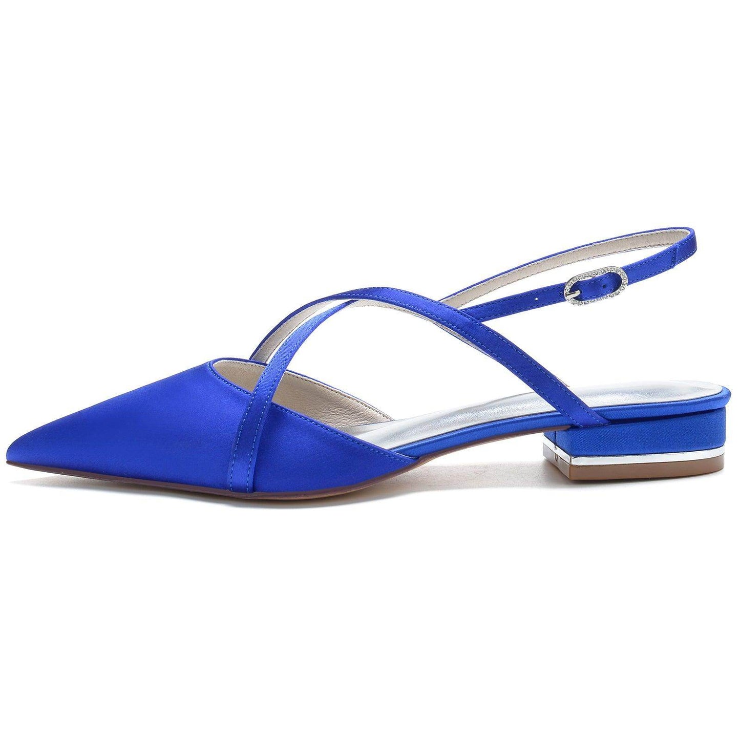 Flat Heel 2.5cm Silk-Like Shoes CK0252 - COCOMELODY