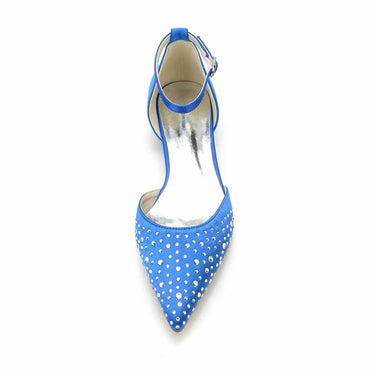 Flat Heel 2.5cm Silk-Like Shoes CK0259 - COCOMELODY