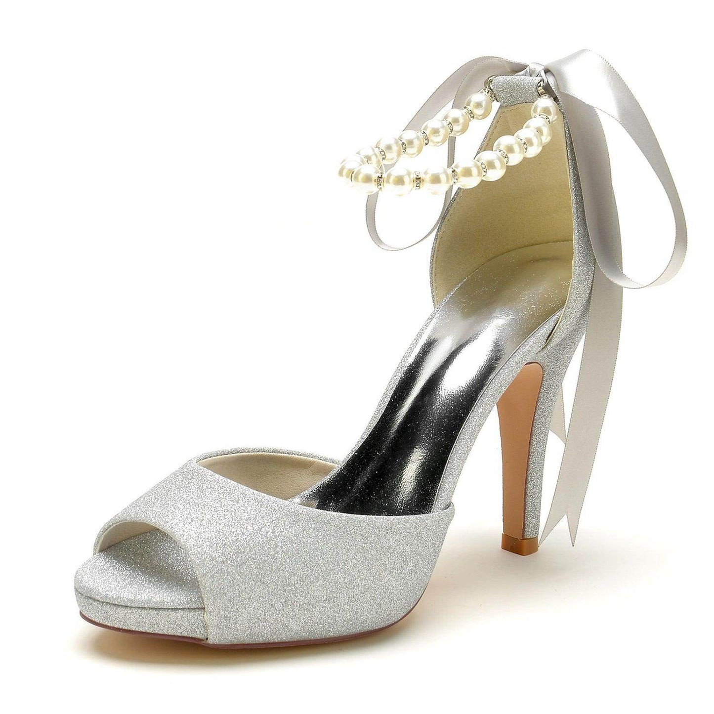 Stiletto Heel 10cm Glitter Shoes CK0352 - COCOMELODY