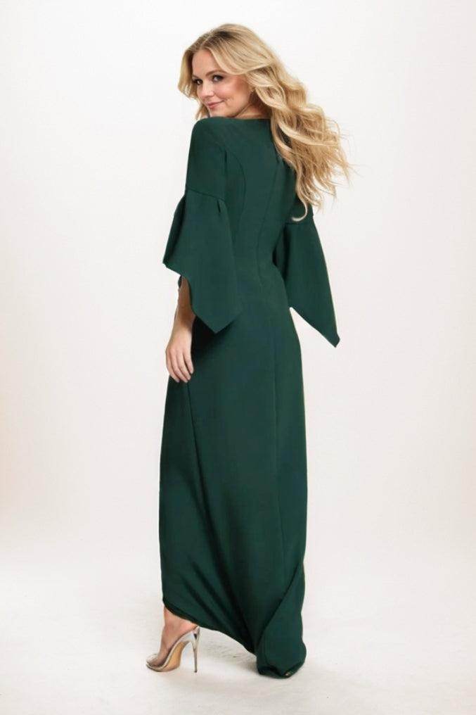Sheath Maxi Elastic Cloth Mother Of The Bride Dress CM0294 - COCOMELODY