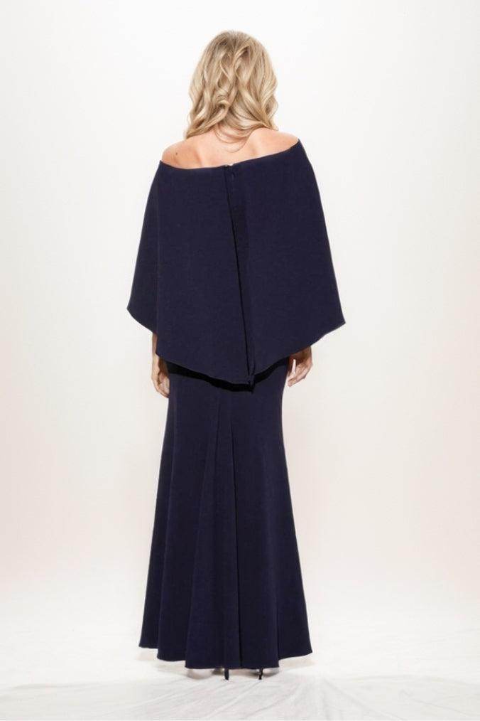 Mermaid Maxi Elastic Cloth Mother Of The Bride Dress CM0297 - COCOMELODY