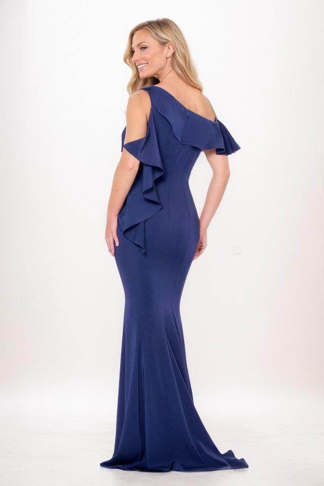 Mermaid Maxi Elastic Silk like Satin Mother Of The Bride Dress CM0315 - COCOMELODY