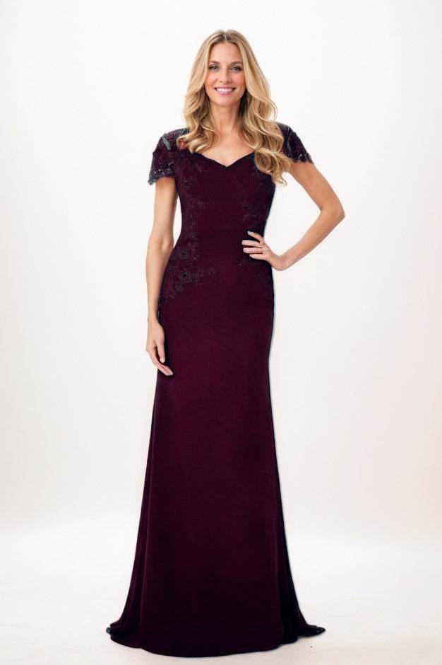 Trumpet-Mermaid Maxi Chiffon Mother Of The Bride Dress CM0321 - COCOMELODY