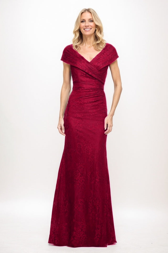 Sheath Maxi Elastic Satin Mother Of The Bride Dress CM0325