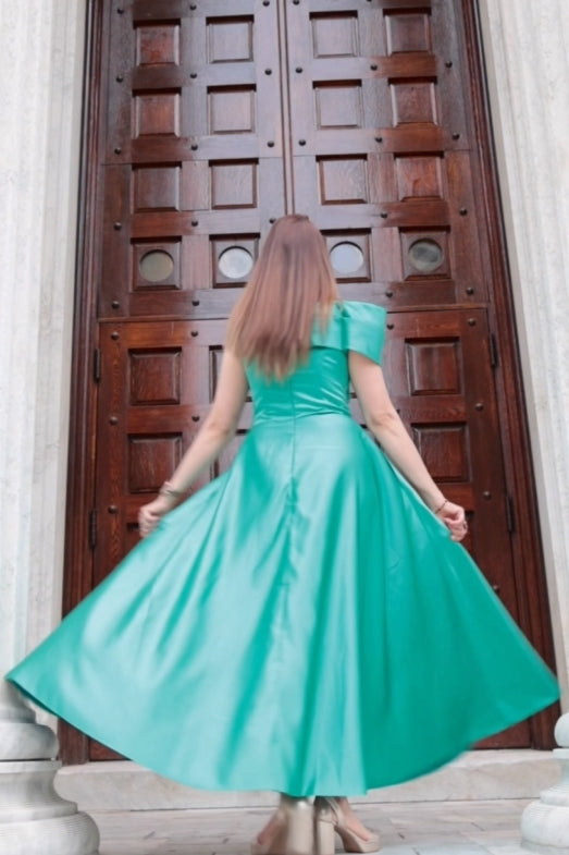 A Line Off The Shoulder Mother Dresses with Bows CM0333