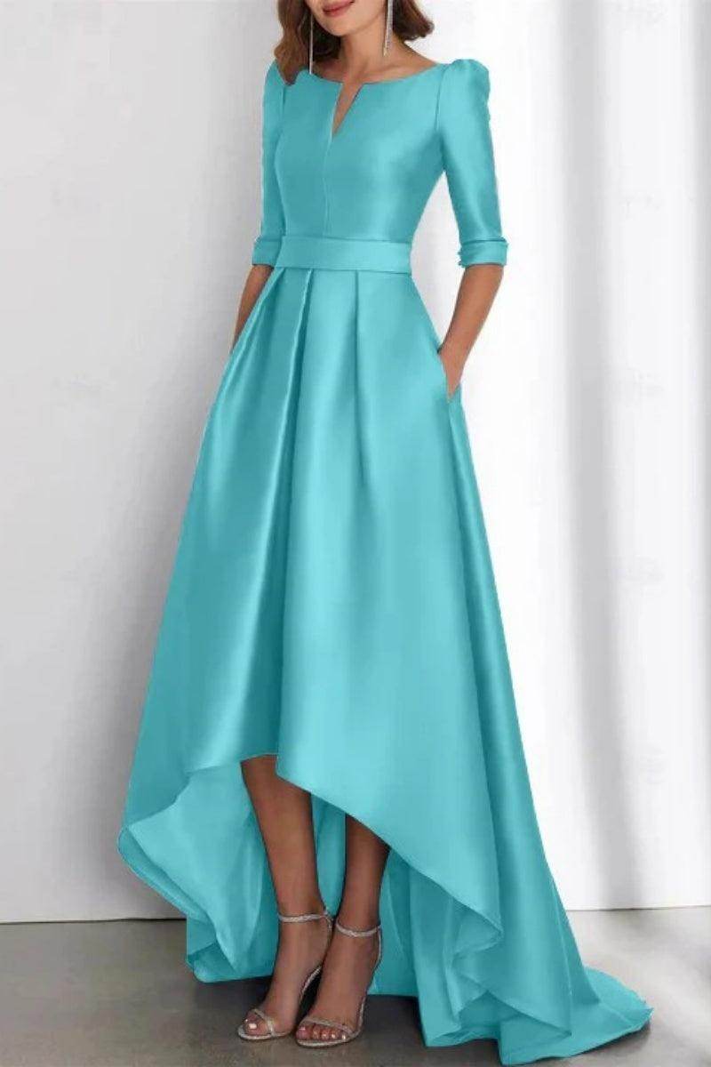 A Line Off The Shoulder Sleeveless Ankle Length Mother Dresses CM0337 - COCOMELODY