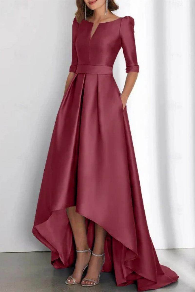 A Line Off The Shoulder Sleeveless Ankle Length Mother Dresses CM0337 - COCOMELODY