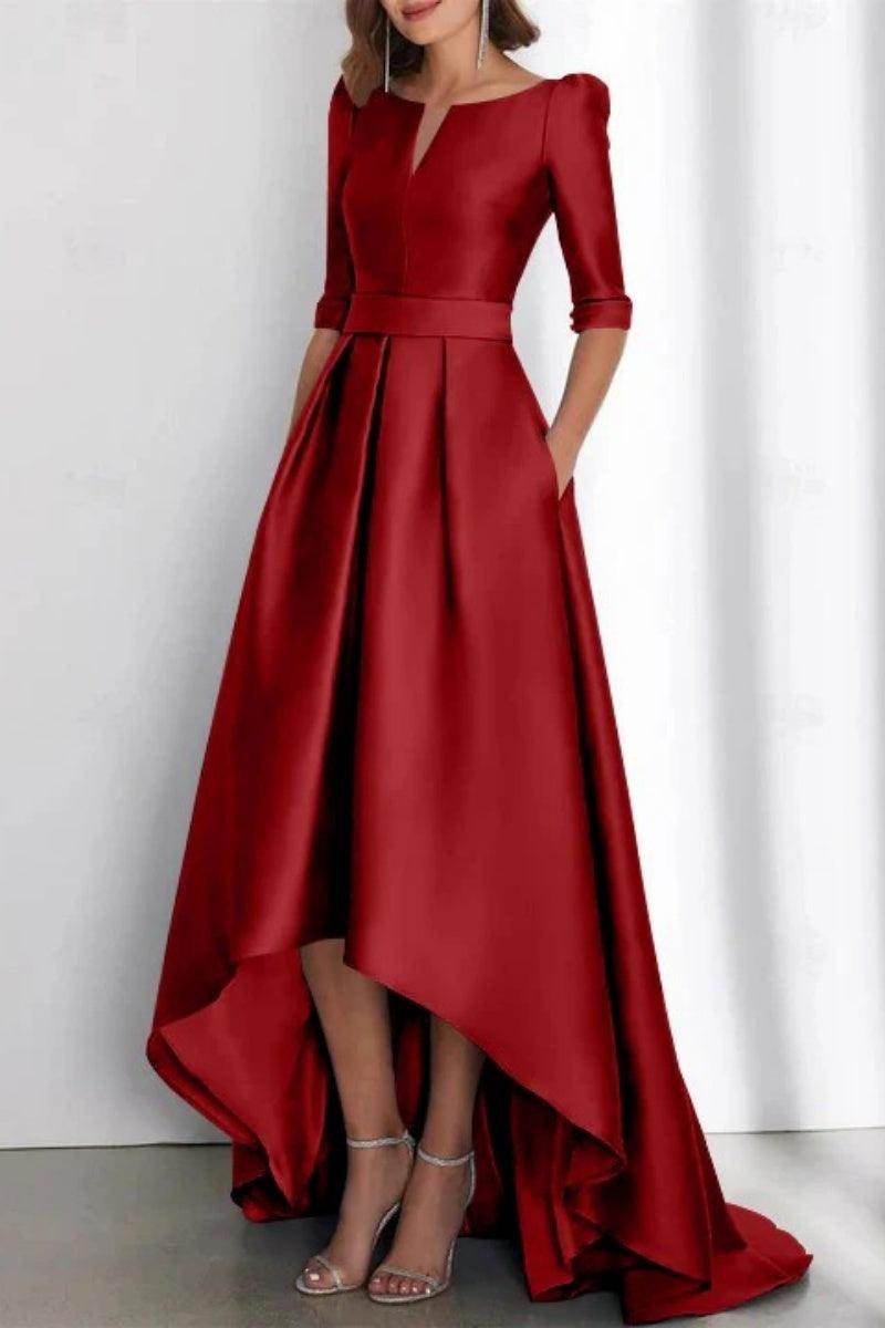 A Line Off The Shoulder Sleeveless Ankle Length Mother Dresses CM0337 - COCOMELODY