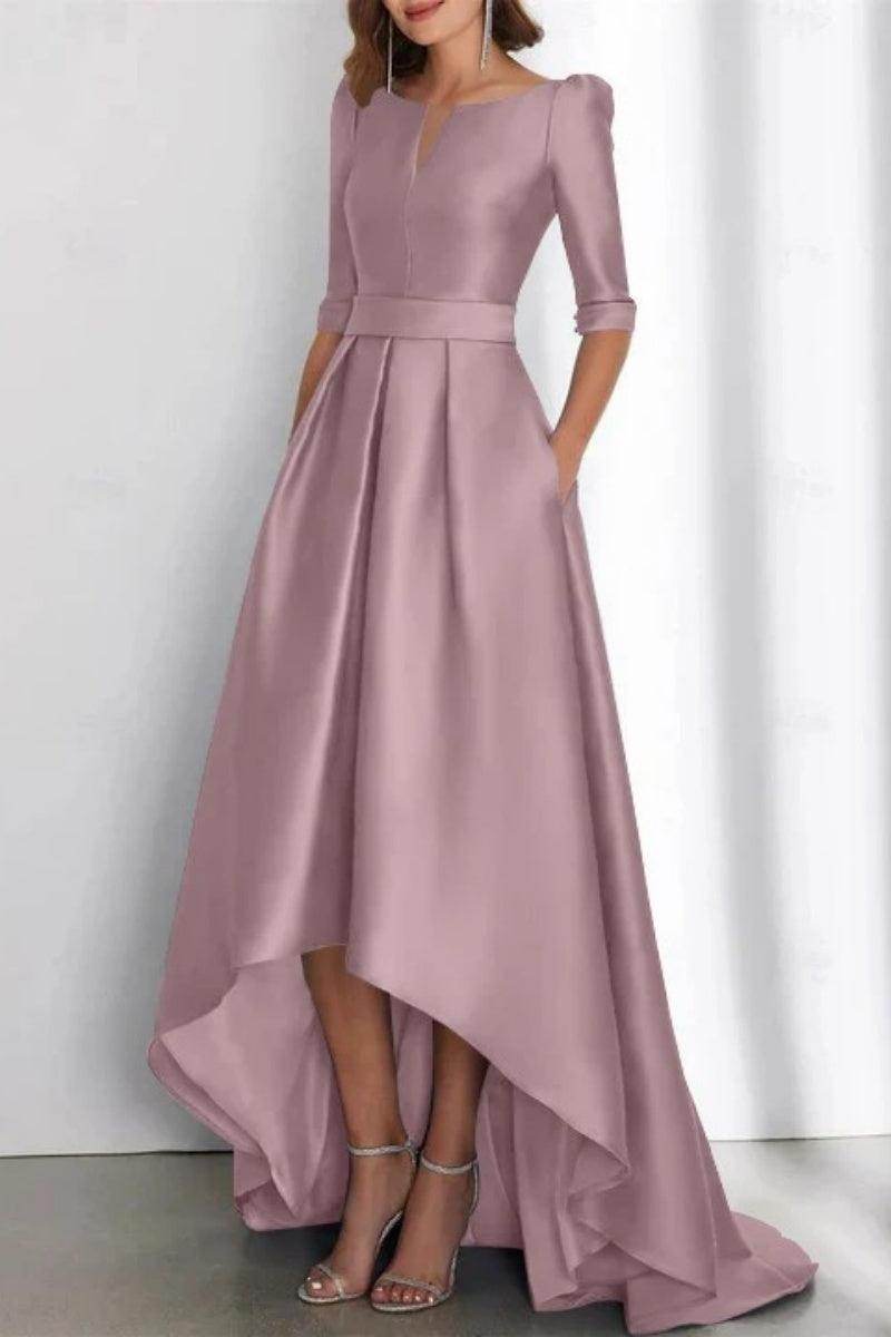A Line Off The Shoulder Sleeveless Ankle Length Mother Dresses CM0337 - COCOMELODY