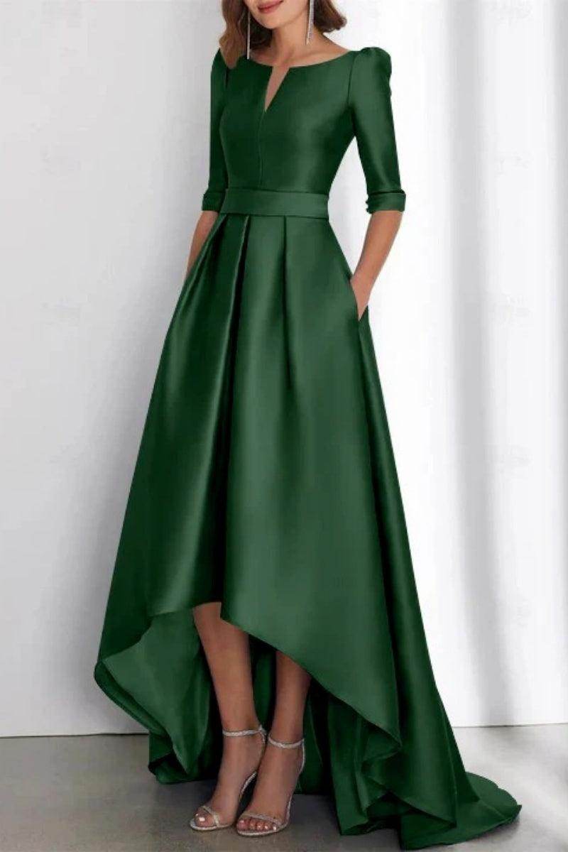 A Line Off The Shoulder Sleeveless Ankle Length Mother Dresses CM0337 - COCOMELODY