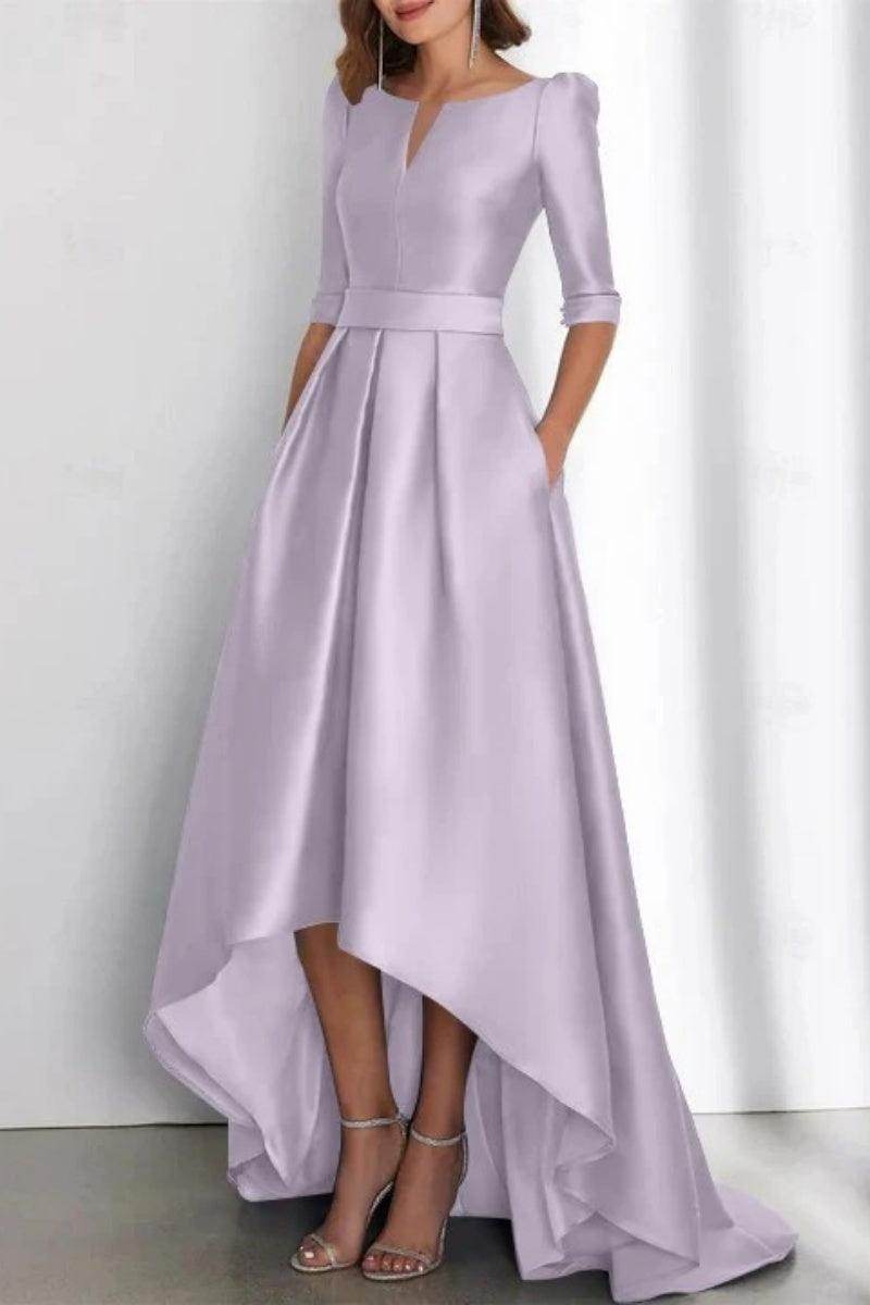 A Line Off The Shoulder Sleeveless Ankle Length Mother Dresses CM0337 - COCOMELODY