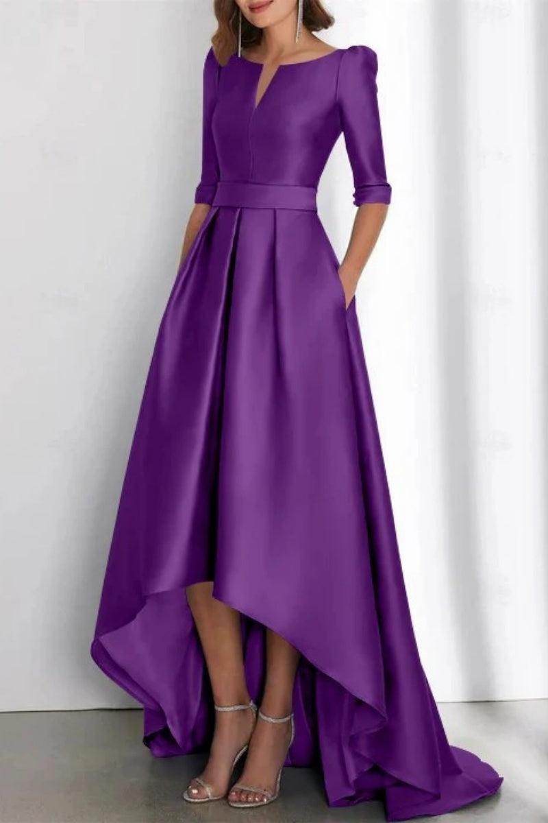 A Line Off The Shoulder Sleeveless Ankle Length Mother Dresses CM0337 - COCOMELODY