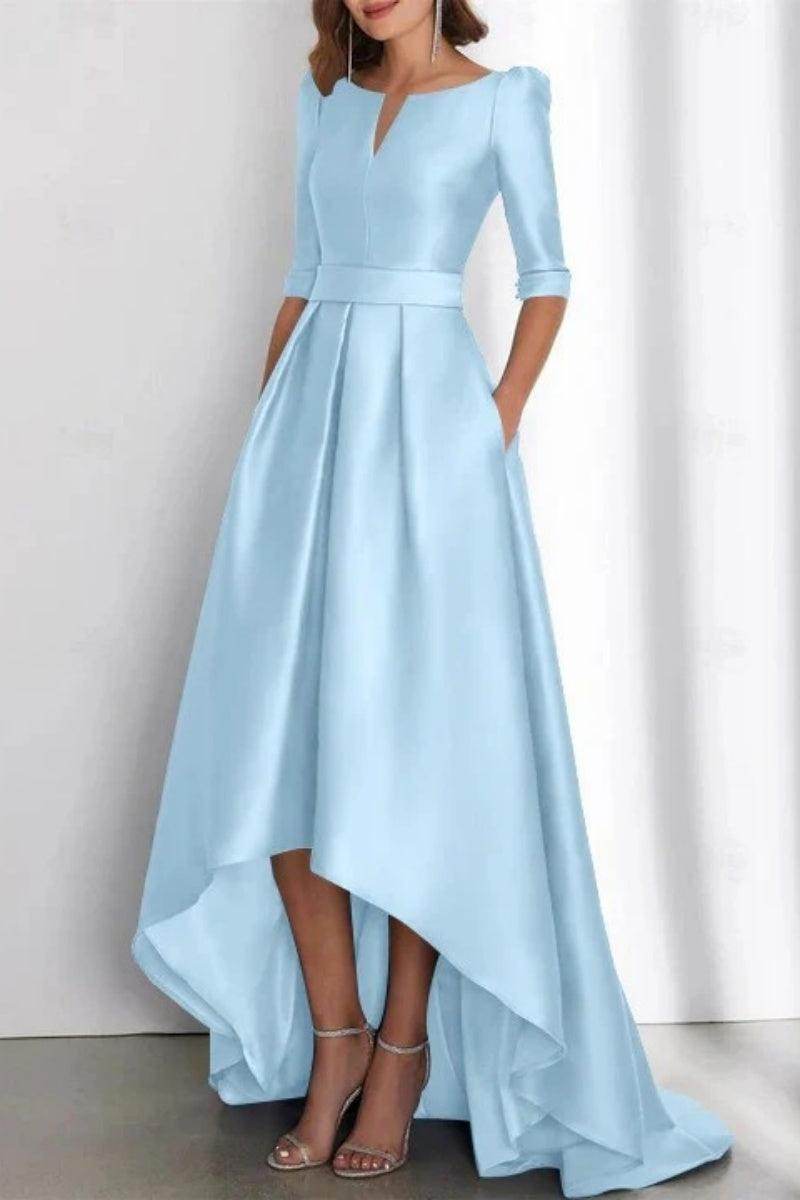 A Line Off The Shoulder Sleeveless Ankle Length Mother Dresses CM0337 - COCOMELODY