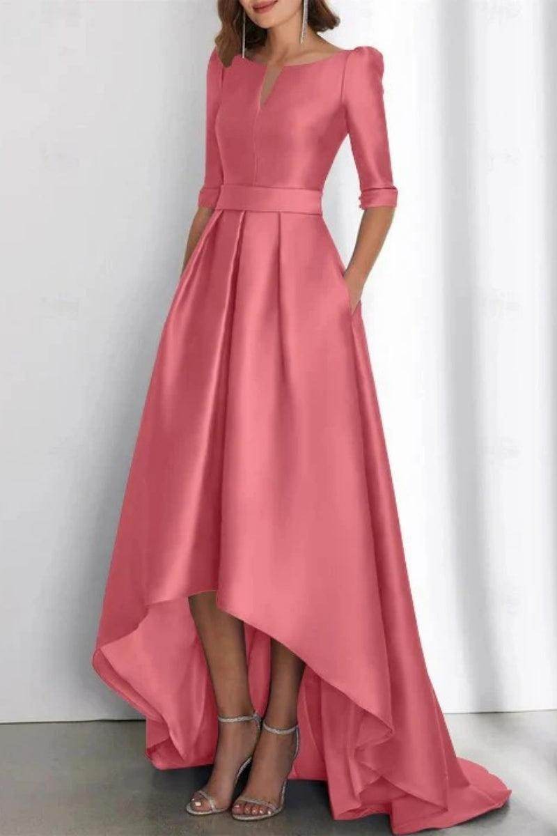 A Line Off The Shoulder Sleeveless Ankle Length Mother Dresses CM0337 - COCOMELODY