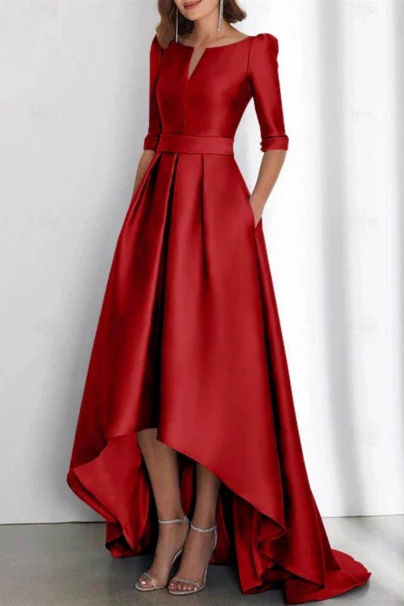 A Line Off The Shoulder Sleeveless Ankle Length Mother Dresses CM0337 - COCOMELODY