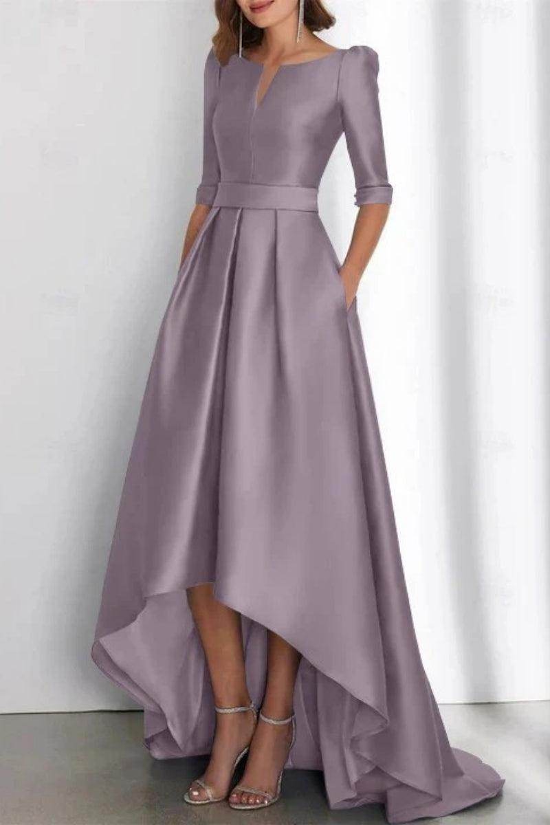 A Line Off The Shoulder Sleeveless Ankle Length Mother Dresses CM0337 - COCOMELODY