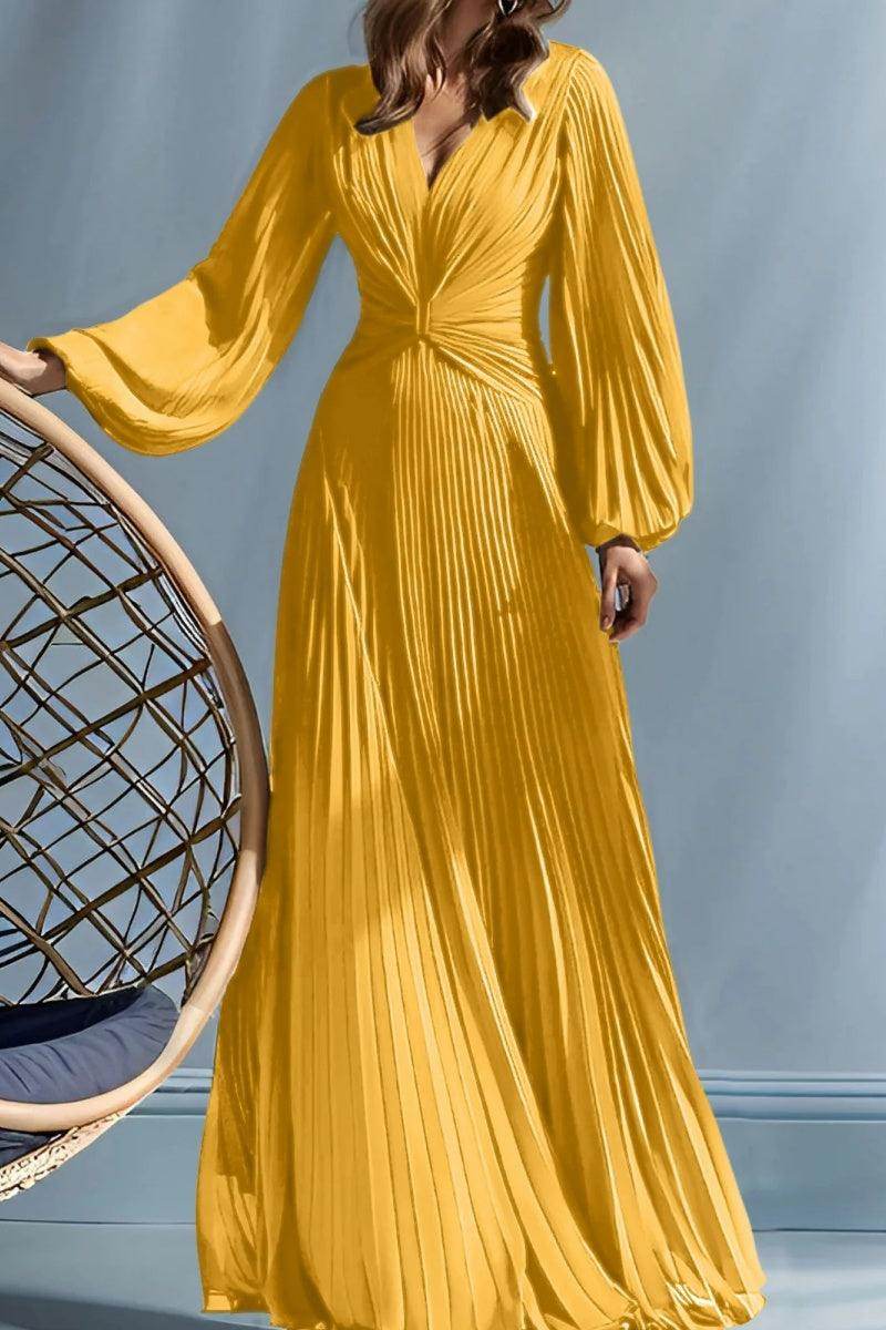 A Line V Neck Mother of the Bride Dresses with Ruched CM0367 - COCOMELODY