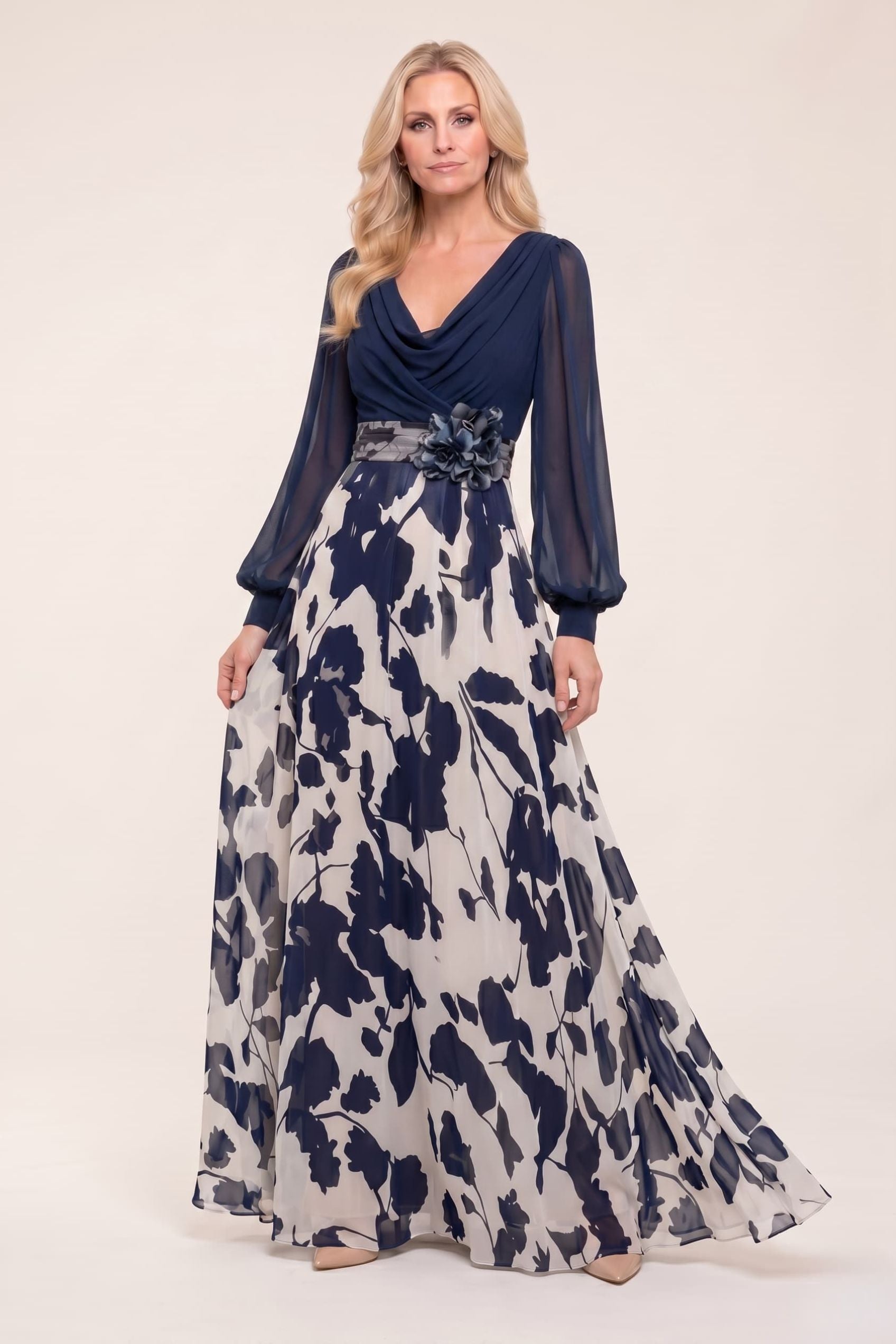 chiffon maxi dress pattern Halter Neck Maxi Dress Sewing Pattern: Chiffon Sundress (XS-4XL) (digital Download)