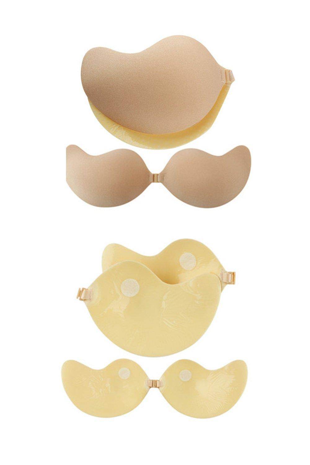 Spandex Invisible Self Adhesive Strapless Push-Up Bra CN0015