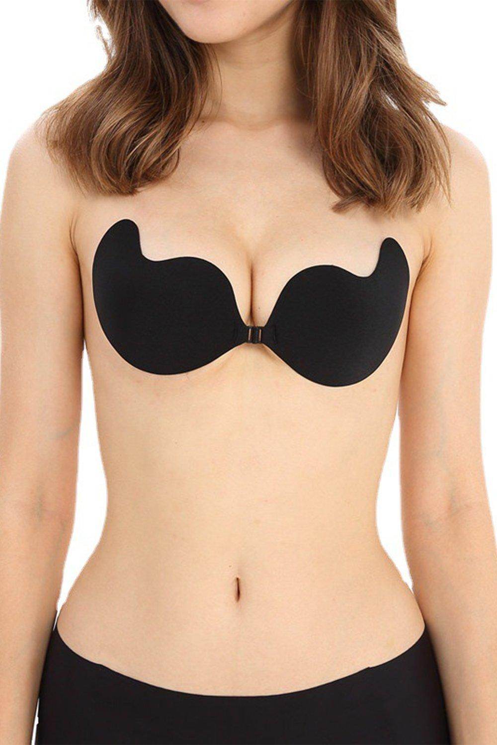 Spandex Invisible Self Adhesive Strapless Push-Up Bra CN0015