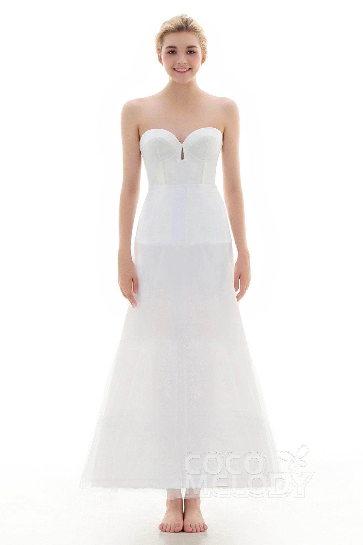 A-Line Floor-Length 2 Hoops Wedding Petticoats CP0013006 - COCOMELODY