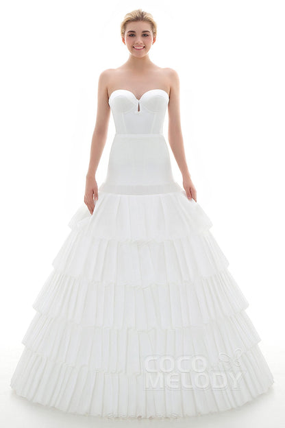 Ball Gown Floor-Length 5 Hoops Wedding Petticoats CP0016004